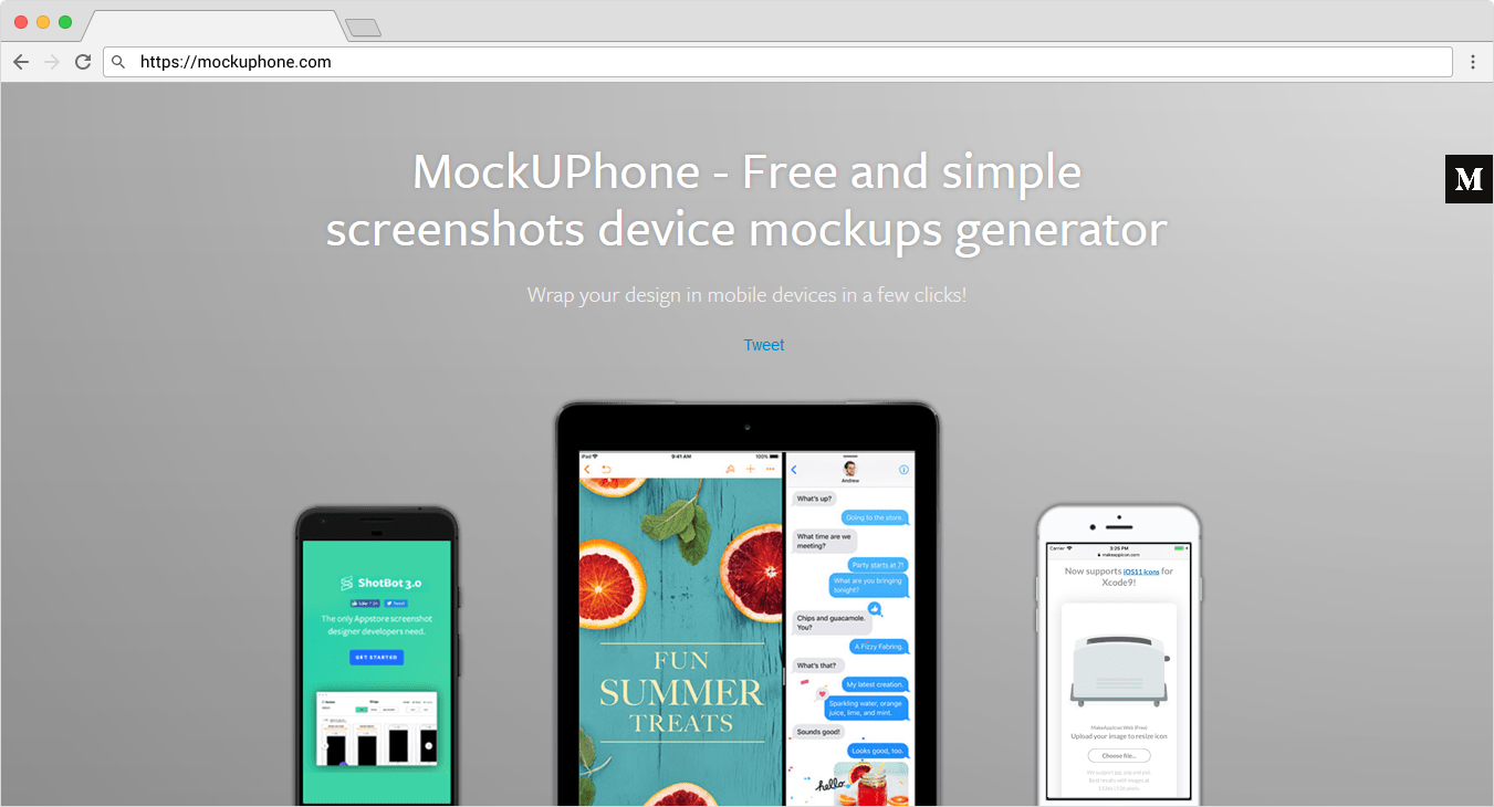 Mockup generate free information