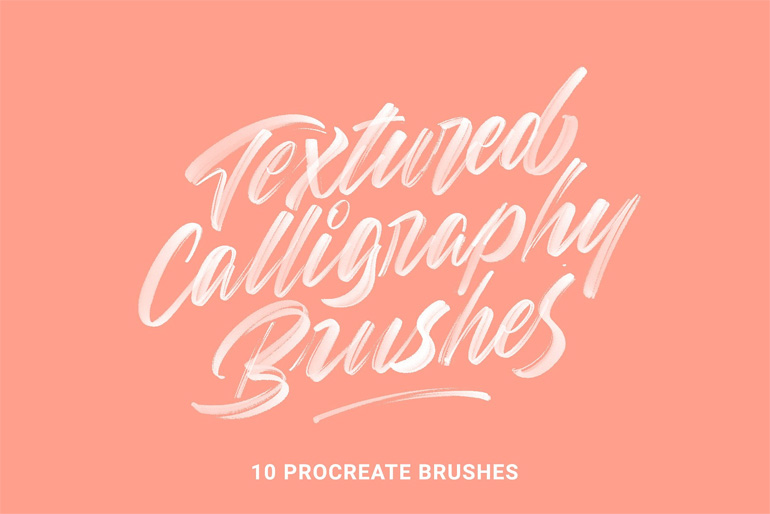 free procreate brushes for calligraphy