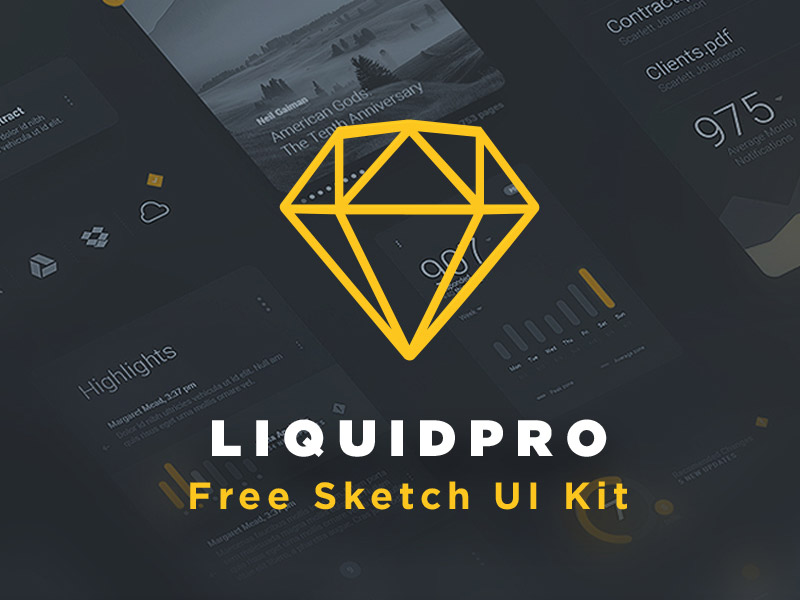 Free Sketch App UI Kits