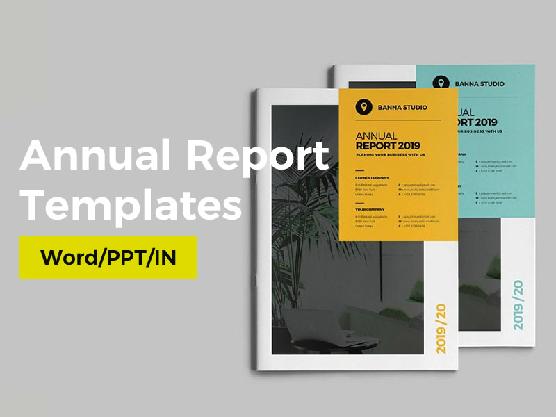 20+ Best Annual Report Templates in Microsoft Word for 2022