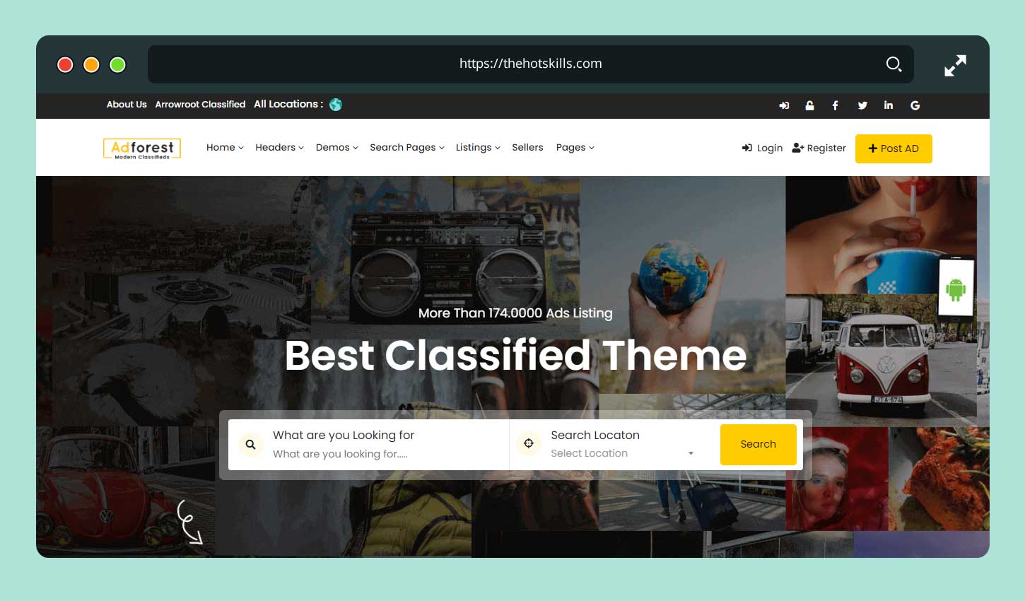 AdForest - Classified Ads WordPress Themes