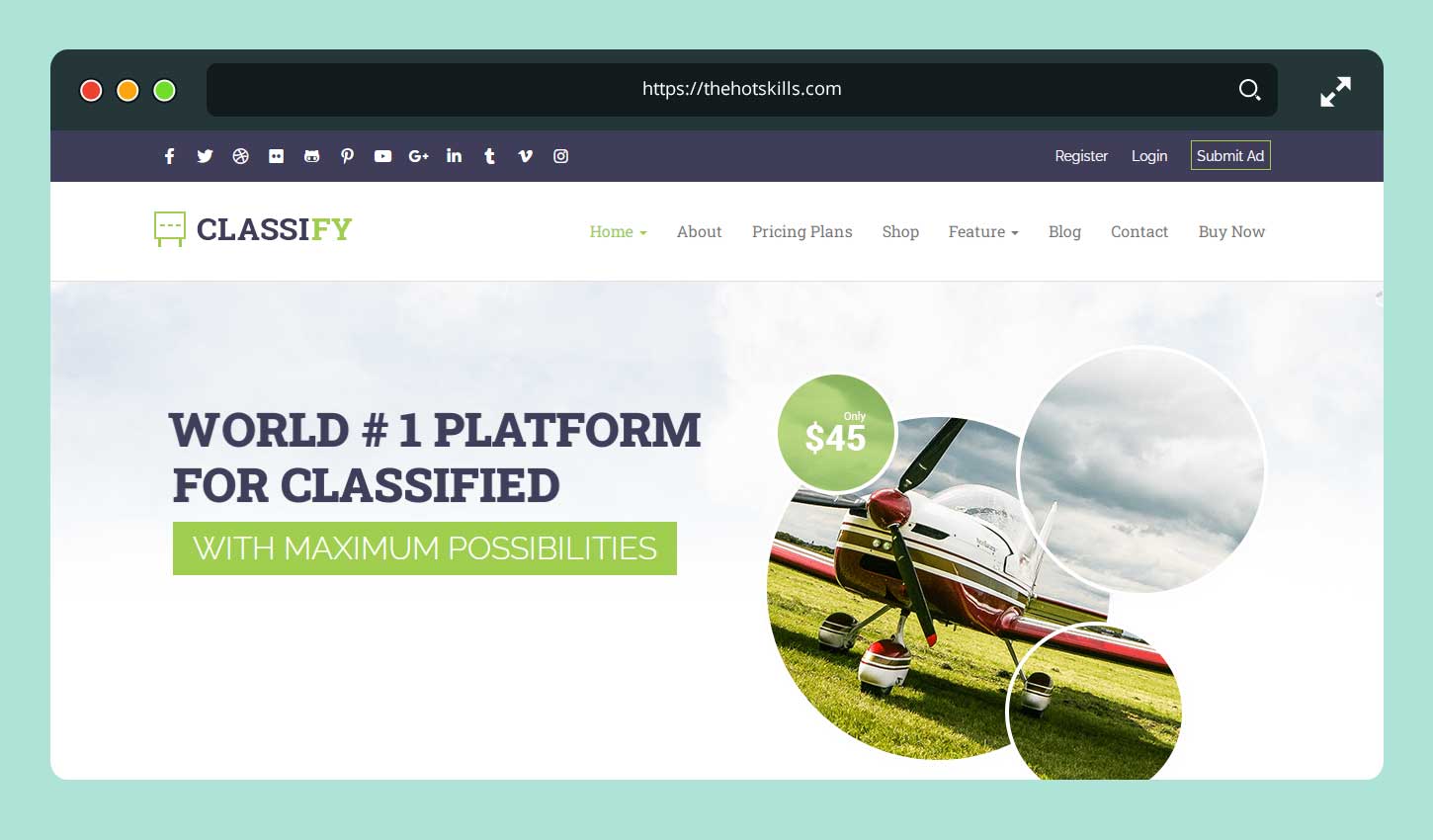 Classify - Classified Ads WordPress Theme