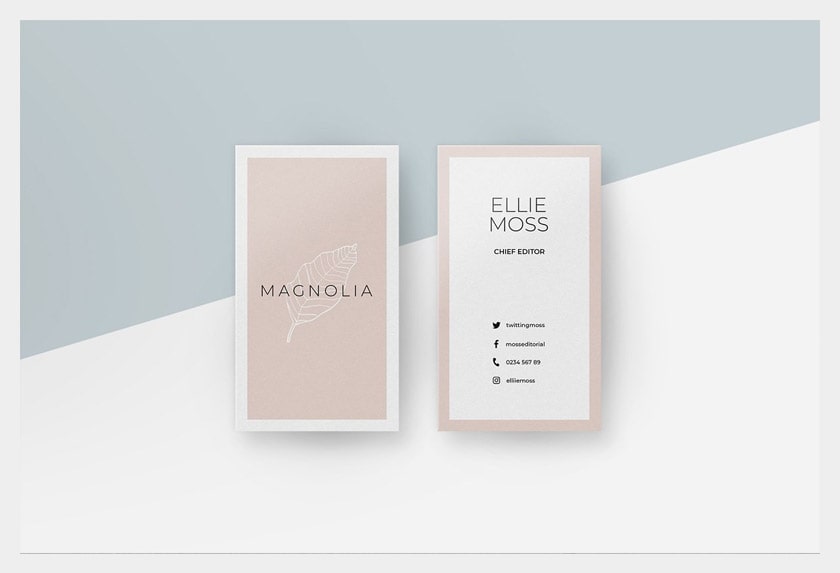 Magnolia Business Card Templates