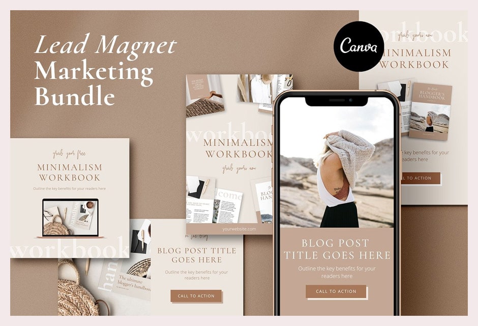 Lead Magnet Marketing Bundle CANVA