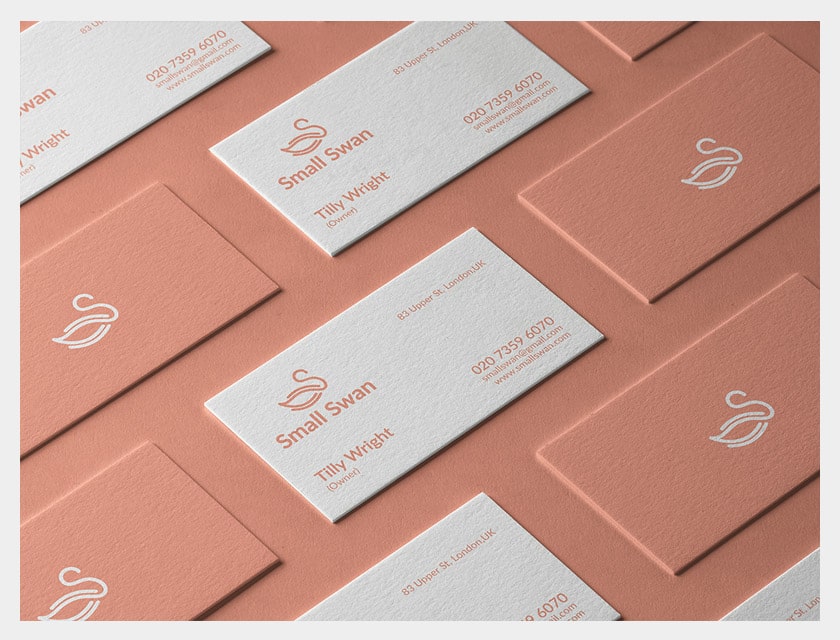 Business Card - Small Swan