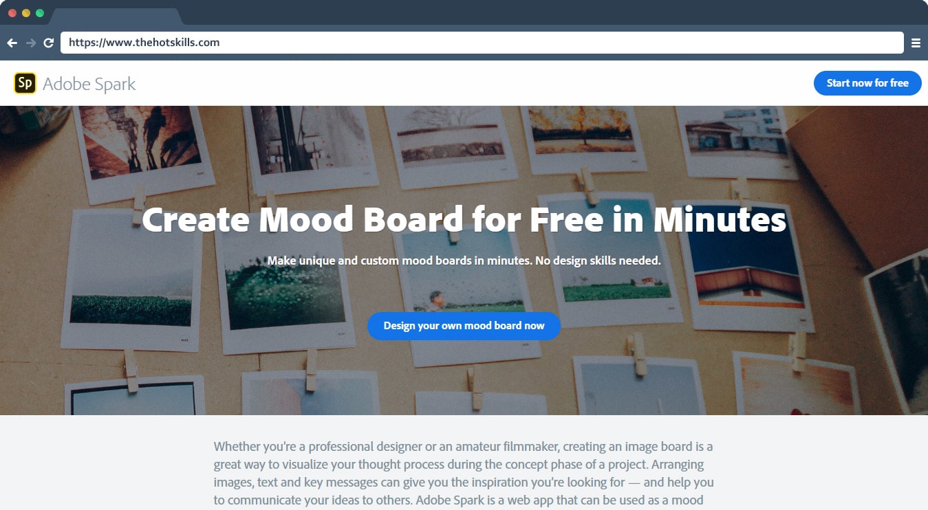 Free Mood Board Maker with Online Templates