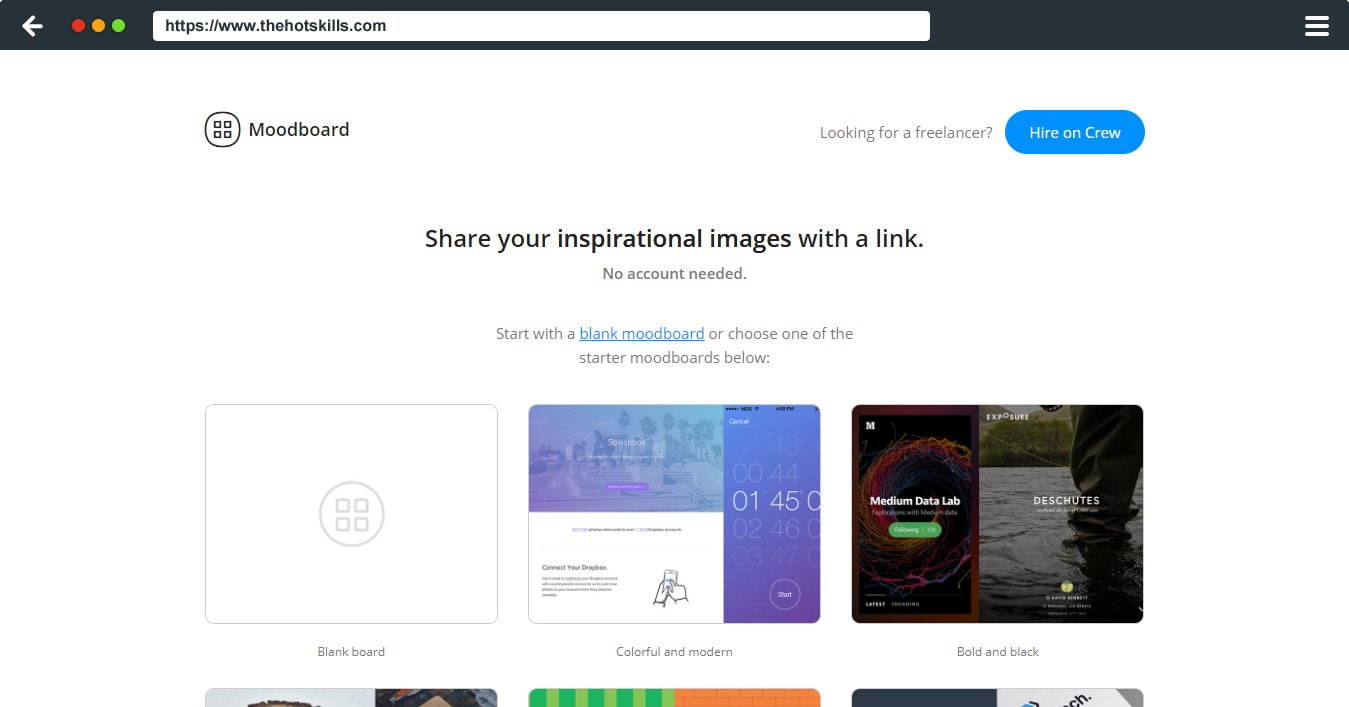 Gomoodboard Quickly Build Beautiful Mood Boards