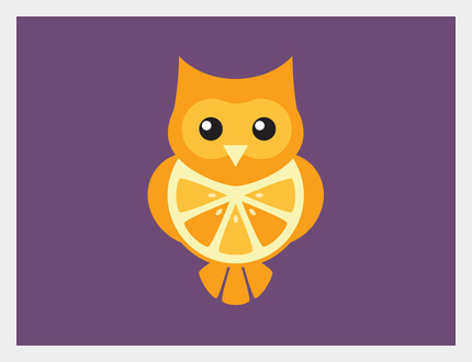 Tangerine Owl Logo Design