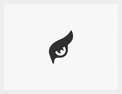 Owls Eye owl logo design