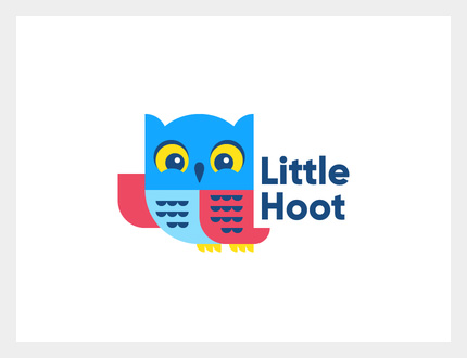 LittleHoot owl logo design