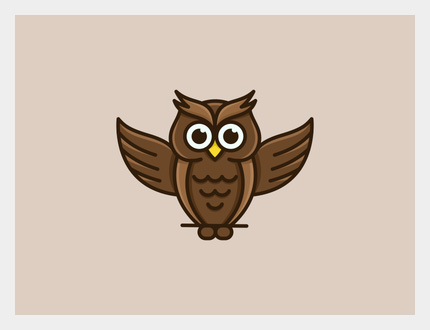 owl_owas Owl Logo Design Inspiration
