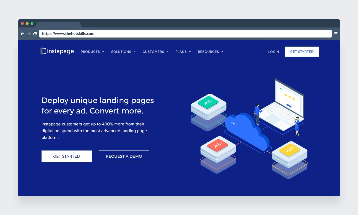 Instapage Advanced Landing Page Software