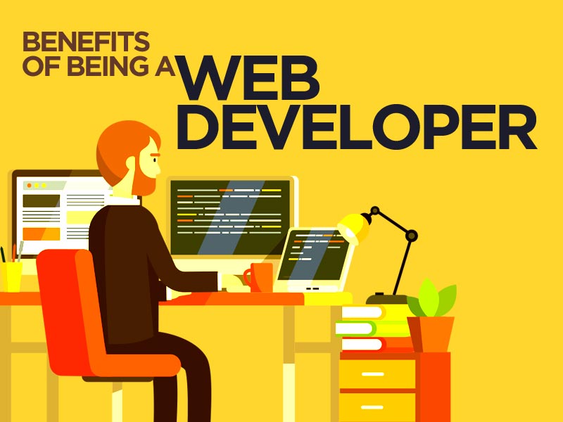 benefits of being a web developer