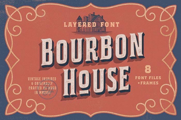 Bourbon House font