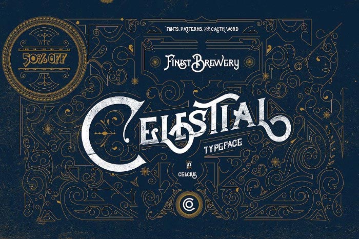 Celestial Fonts