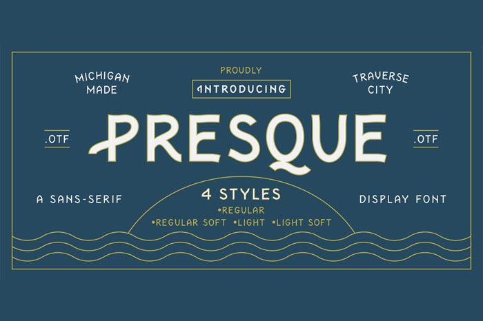 Presque - Vintage Typography