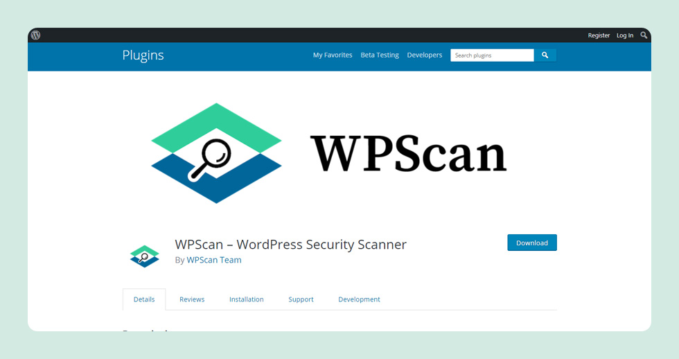 WPScan WordPress Security Plugin