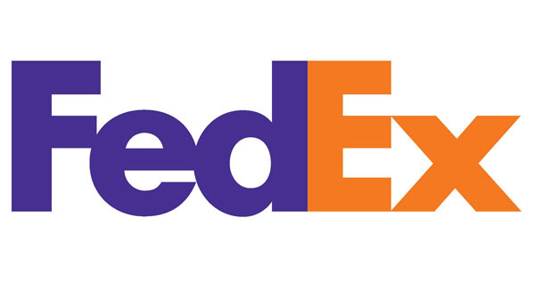 FedEx - negative space logo