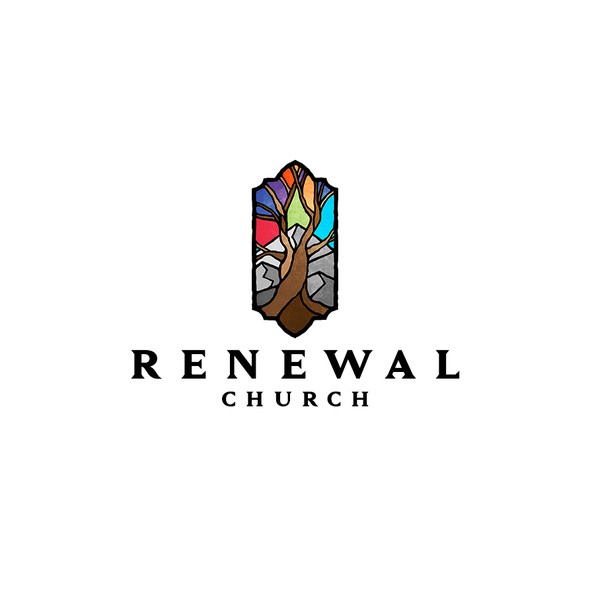 Stained glass Logo Design