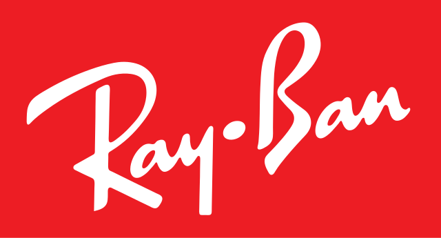 ray ban logo handwritten font