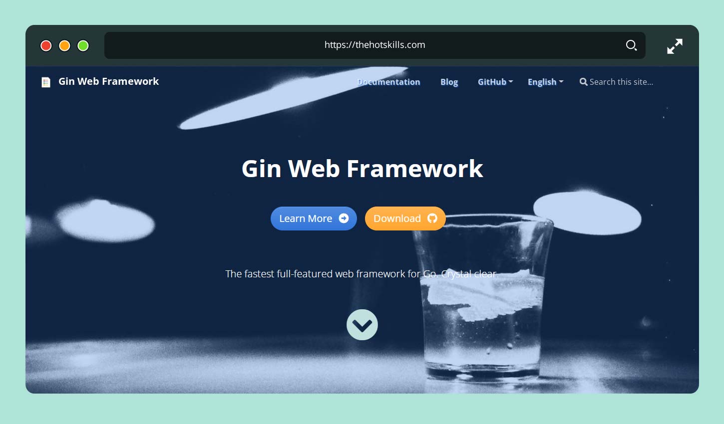 gin gonic framework