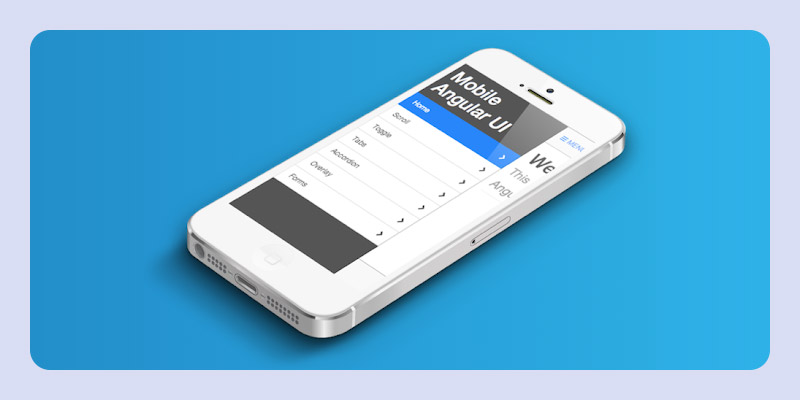 Mobile Angular UI App Framework