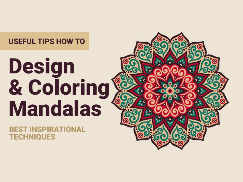 design and coloring mandalas