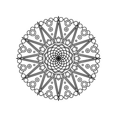 print mandala