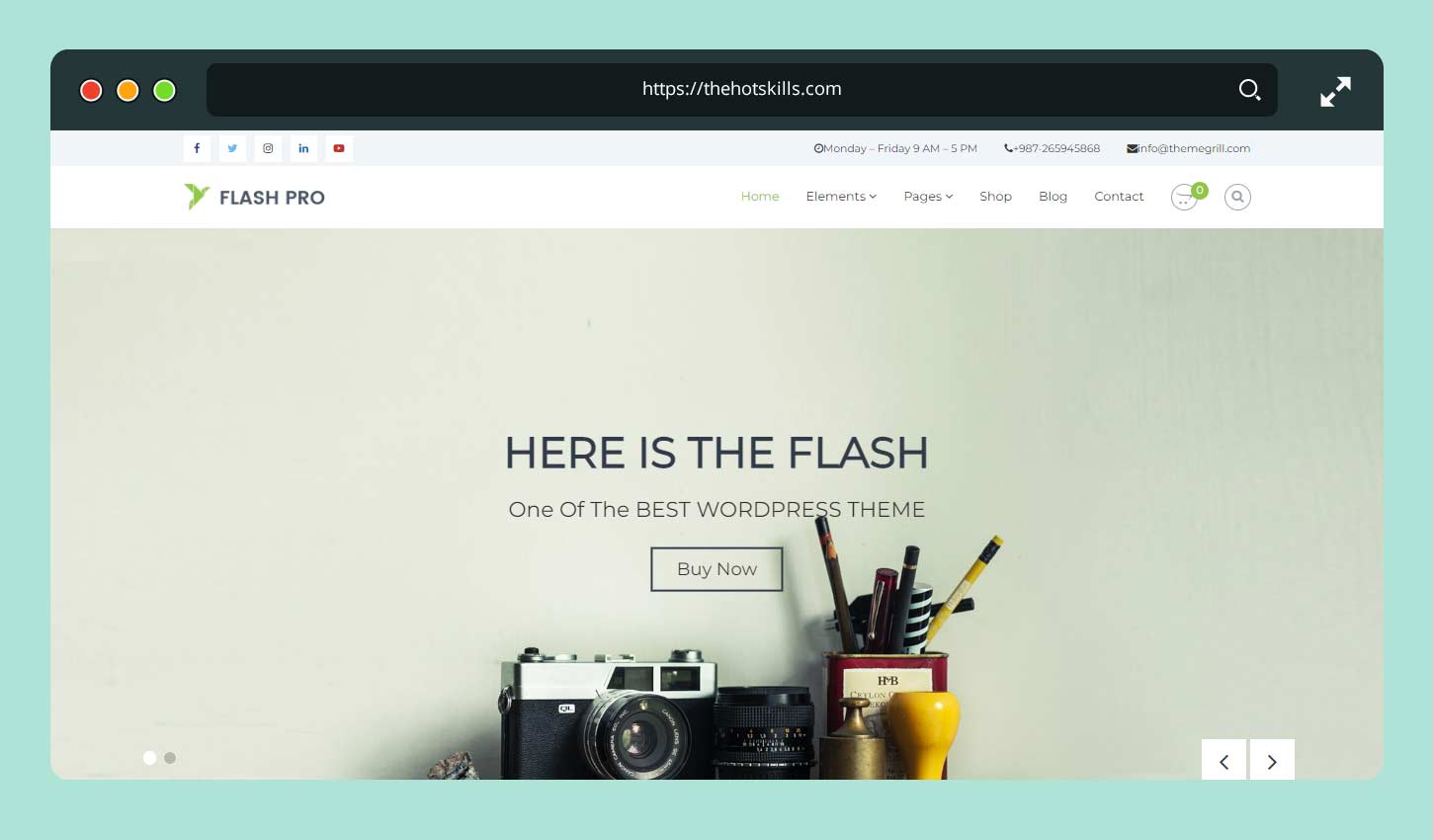 Flash - MultiPurpose Responsive WordPress Theme