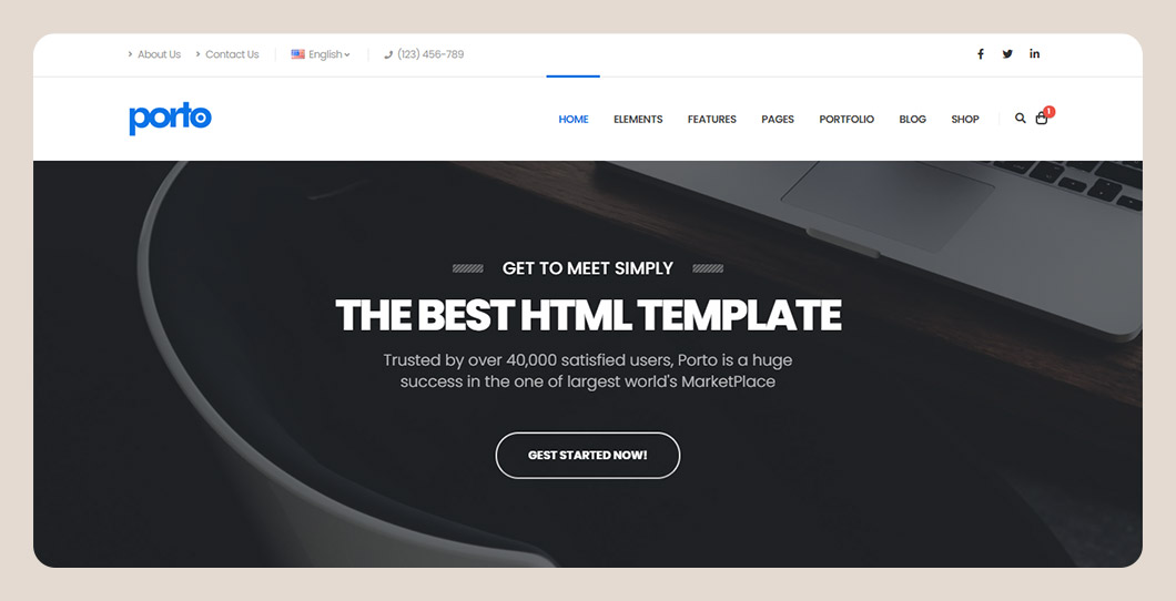 Porto - Responsive HTML5 Template