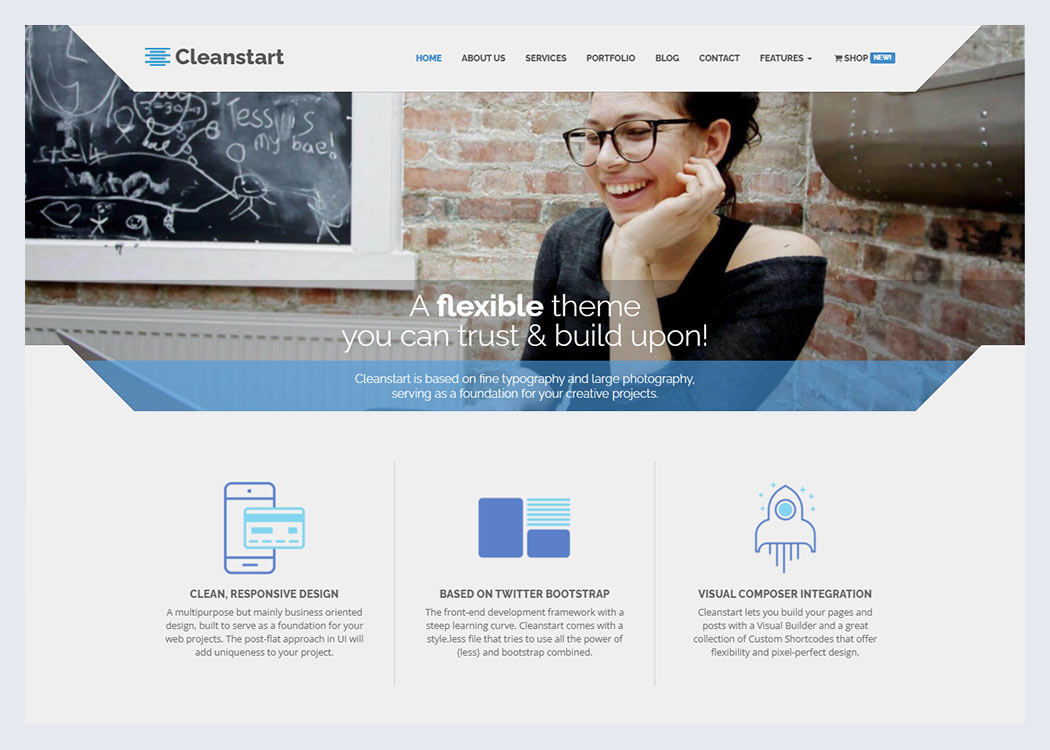 Cleanstart WordPress Theme