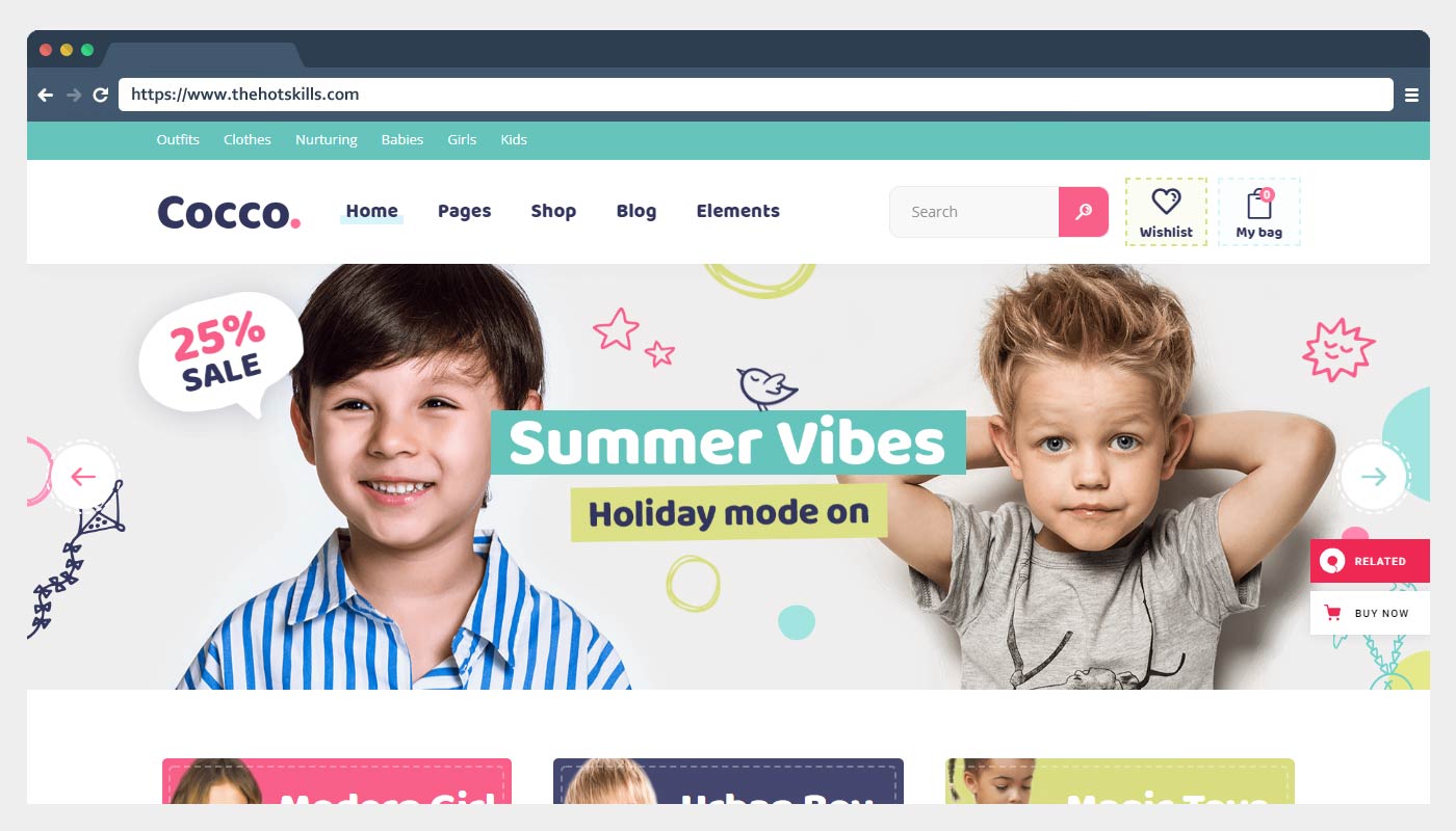 Cocco - Kids Store and Baby Shop Theme