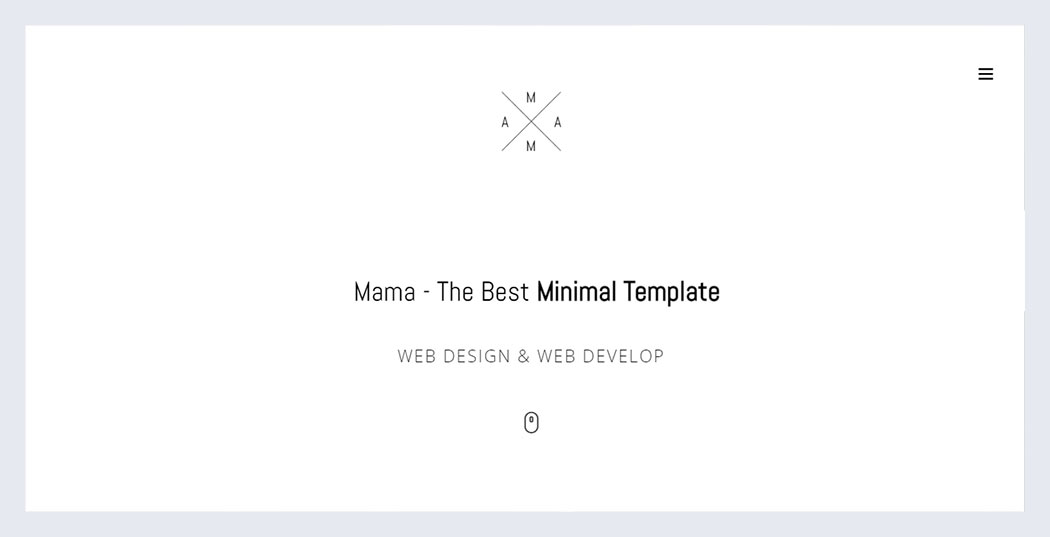 Mama WordPress Theme