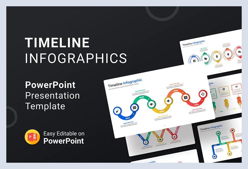 Timeline Infographics Presentation Template