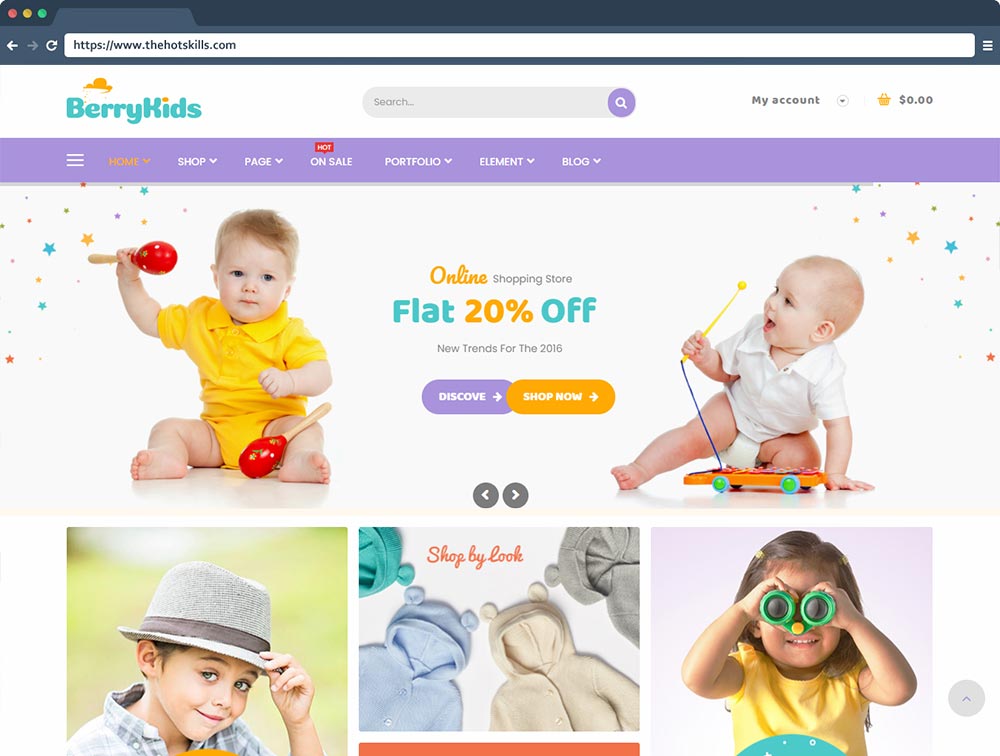 BerryKid - Baby Store WooCommerce WordPress Theme