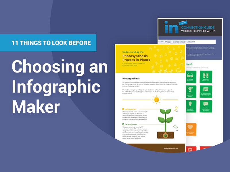 choosing an infographic maker