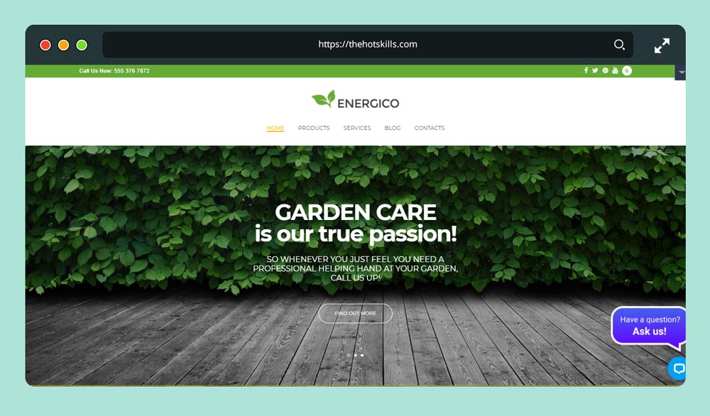 Free WordPress Themes for Gardening