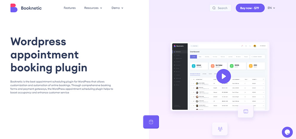 Booknetic WordPress Appointment Booking Plugin