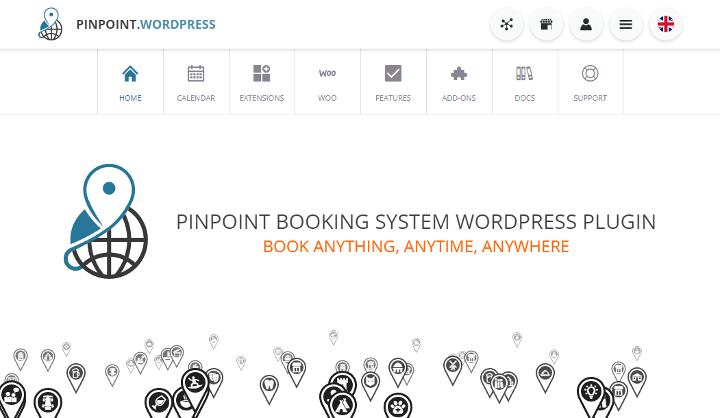 Pinpoint booking system