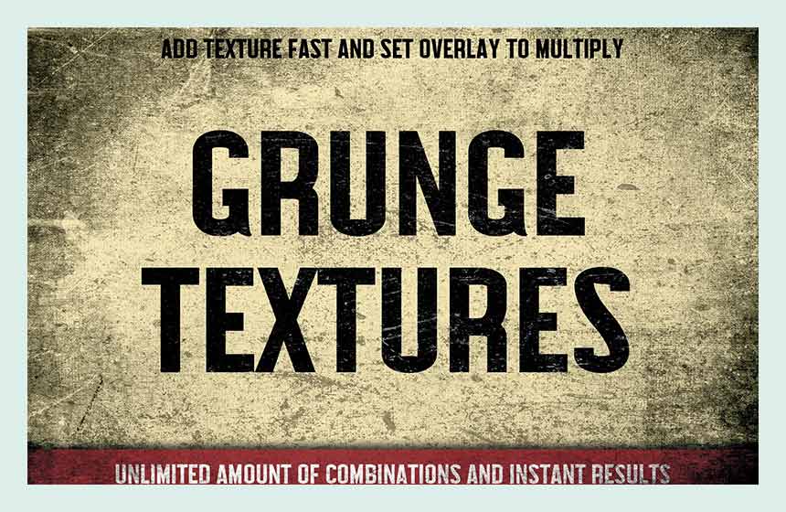 100 Grunge Photoshop Textures