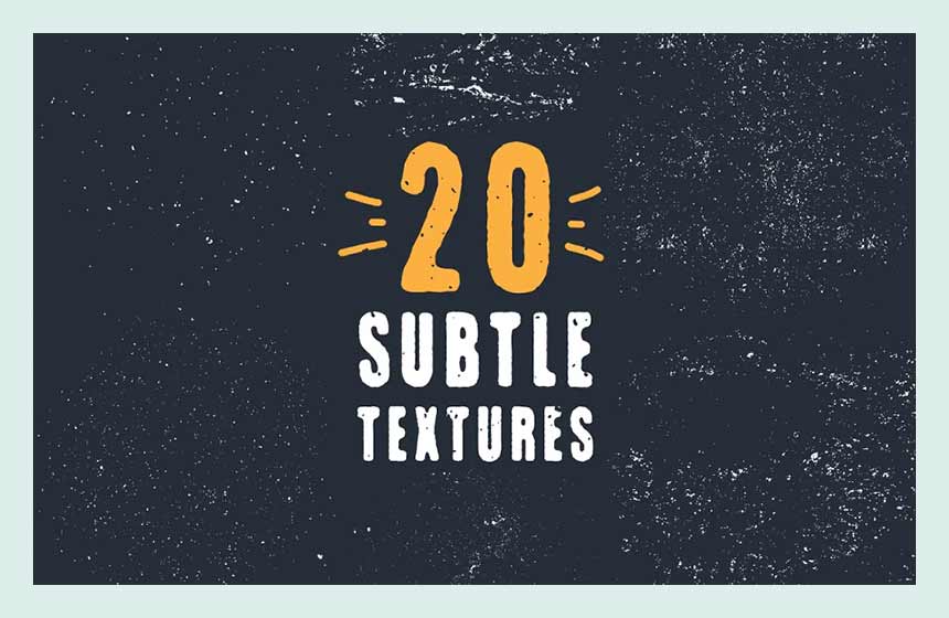 20 Vector Subtle Grunge Textures