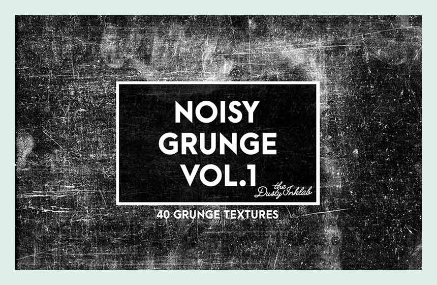 40 Noisy Grunge Textures