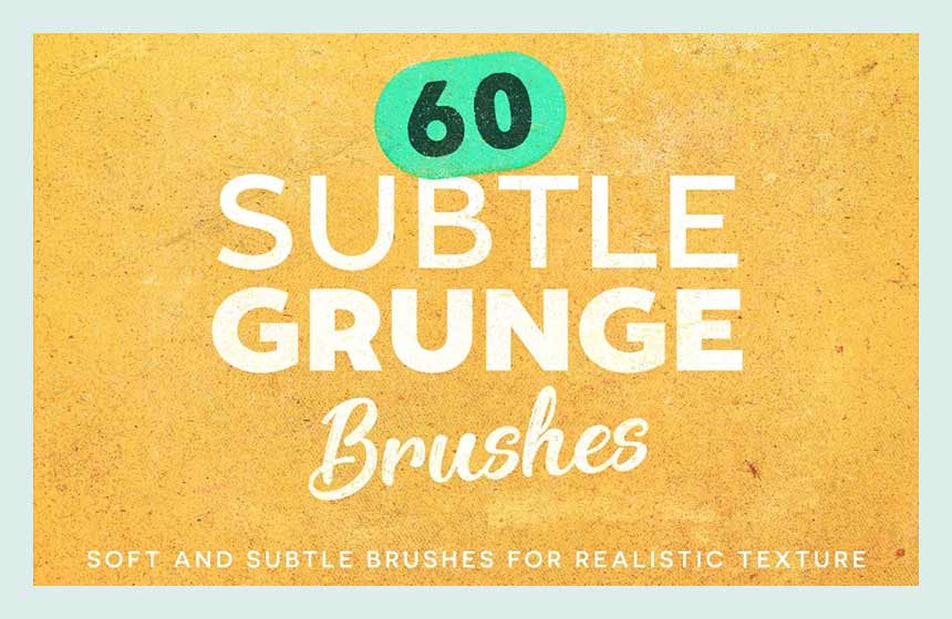 60 Subtle Grunge Brushes