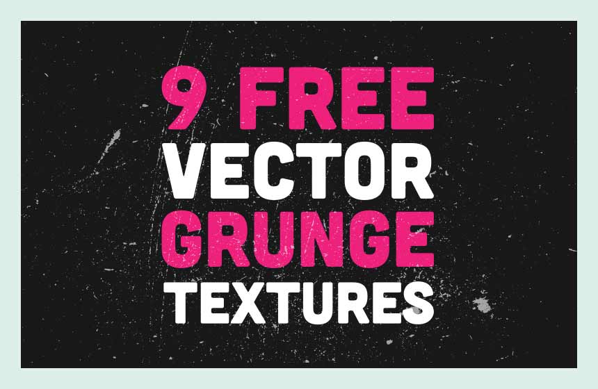 9 Free Vector Grunge Textures