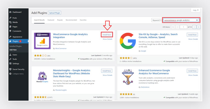 WooCommerce Google Analytics Integration