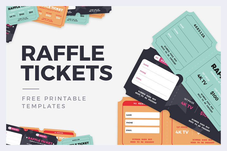Free Raffle Ticket Templates Printable