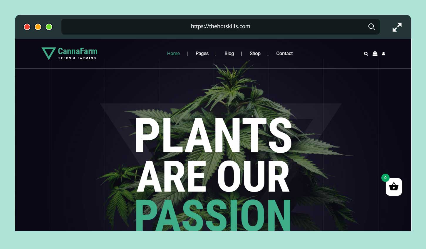 Medical Marijuana Dispensary WordPress Themes
