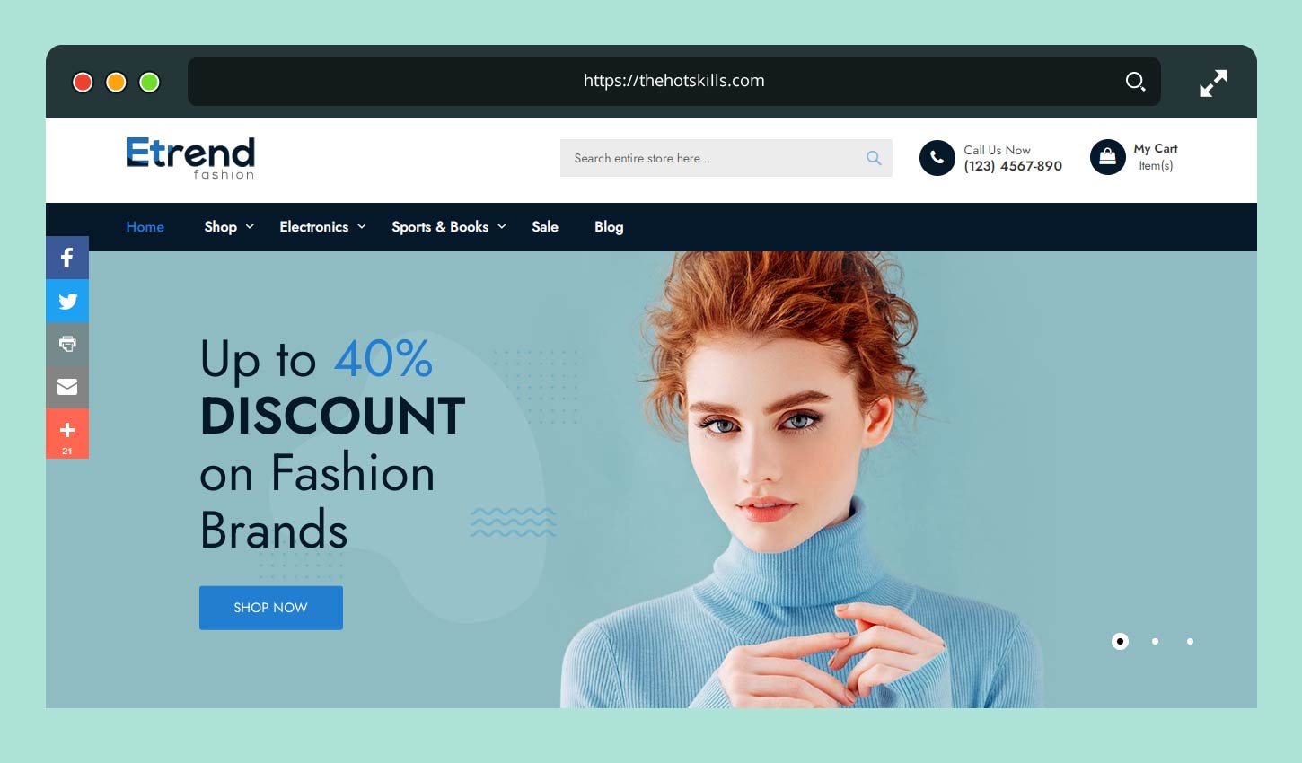 Etrend Lite Magento 2 Theme Free