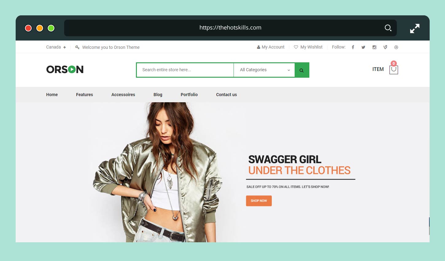 Orson Ultimate Magento 2 Theme