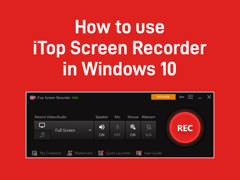 free screen recorder for windows 10